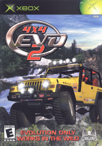 4x4 EVO 2 PAL Xbox PAL box art